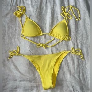 Whitefox Swim yellow bikini